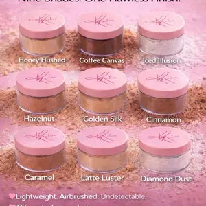 Timeless Touch Waterproof Setting Powders Lightweight Makeup