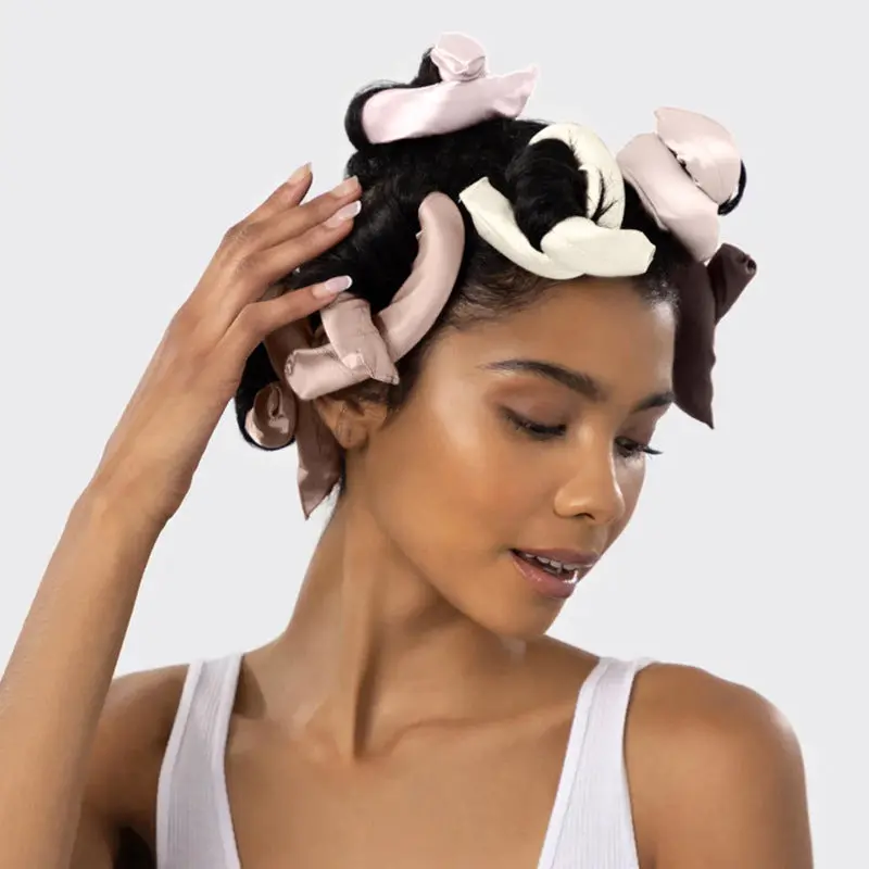 Dulce Dreams Heatless Curl Set - Heatless Curls Overnight Styling Tool, Reduces Heat Damage, Includes Matching Accessories, Suitable for Most Hair Types, Heatless Waves, Bouncy Curls