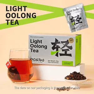 2.0 Wloss Tea Light Oolong 60g（6g×10packs）With Black Oolong Barley Brown Rice Tartary Buckwheat