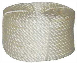 T.W. Evans Cordage 32-066 3/4 in. x 100 ft. Twisted Nylon Rope Coilette