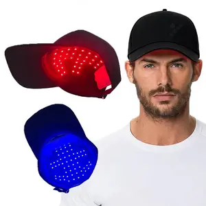 Rechargeable Light Relaxation Cap, LED Hair Care Hat with Blue Light, Lithium Battery, New Condition, Ideal for Friday Sale