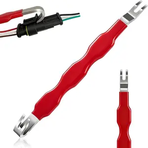Electrical Terminal Connector Separator Removal Tool Remover, Electrical Connector Separator Tool Universal for Most Vehicles, Father's Day Gifts, Auto Tools(1PC,Red))