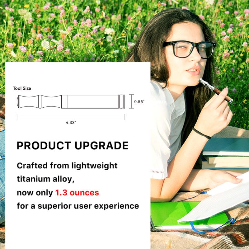 Flavored Air Device for Inhaling Essential Oils – Naturally Break Bad Habits, Includes 3 Flavor Pods, Perfect Stress-Relief Gift for Boyfriend, Husband, or Dad