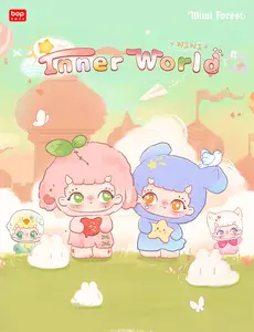 New Product Vivi's Inner World Blind Box Collectible Figure | Trendy Toys Gift Cute Plush Doll Figure Desktop Display Piece | Children's Favorite Teddy Bear Toys Kids Dollhouse | Holiday Birthday Gift Display Piece Decoration plush  blind  box