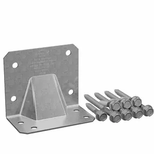 Simpson Strong-Tie HGA10KT (10") Galvanized Hurricane Gusset Angle with SDS Screws (10 Pack)