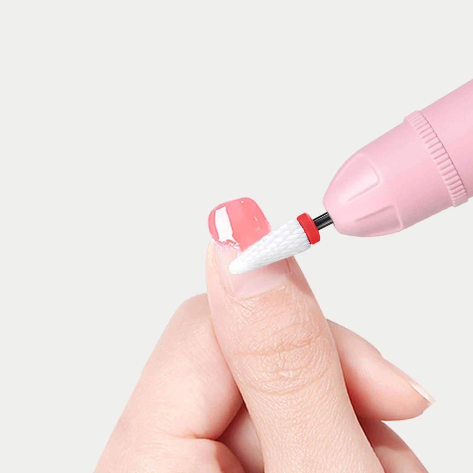 Rechargeable Nail Drill, Cordless Electric File for Fungus Nail Care | Thick Nail Maintenance, Smooth Nail Shaping & Buffing, Precise Cuticle Care, Gentle Daily Nail Grooming,
