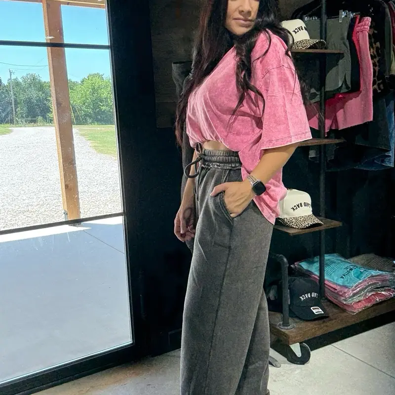 Palazzo wide leg sweatpants Palazzo wide leg sweatpants