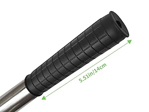 58" Long Handle Weed Puller Tool |,2 in 1 Weed Rake & Grabber ,Come with FREE Gardening Gloves