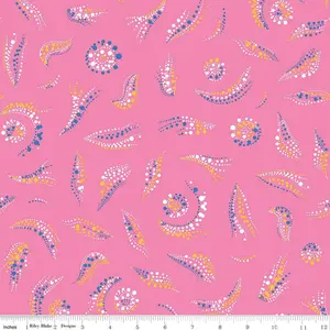 Fabric Riley Blake Hot Pink Dots Celebrate by the Quarter Yard C15331-HOTPINK