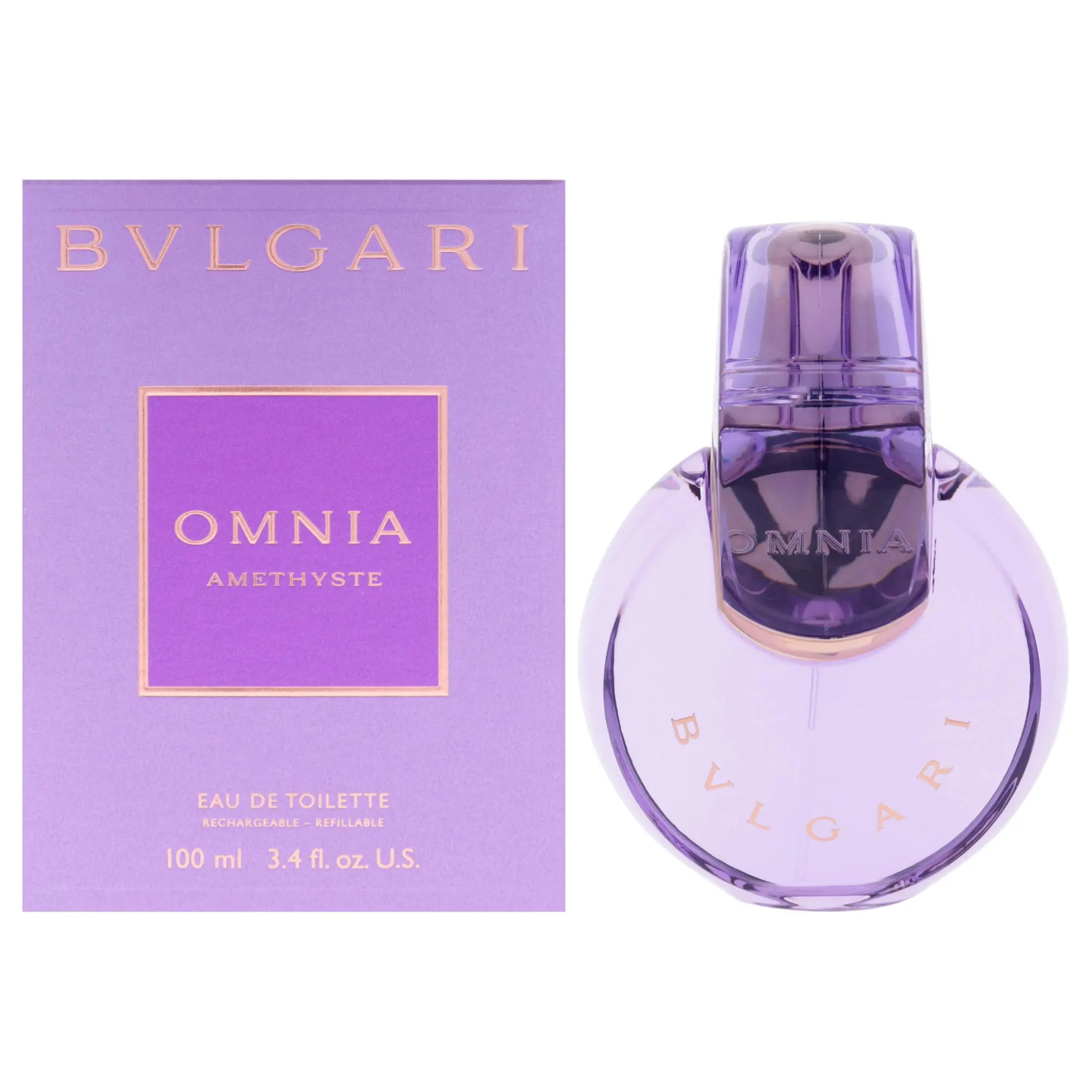 OMNIA AMETHYSTE/BULGARI EDT REFILLABLE SPRAY 3.3 OZ (100 ML) (W),OMNIA AMETHYSTE/BULGARI EDT SPRAY REFILLABLE 3.3 OZ (100 ML) (W)