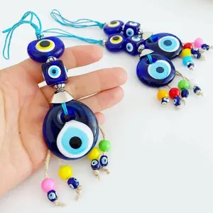 Blue Evil Eye Bead, Evil Eye Car Accessories, Protection Gift