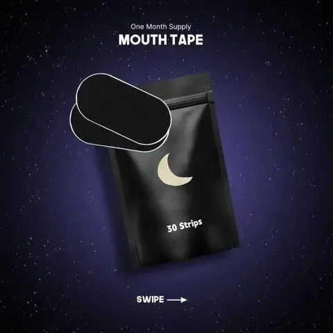 30 Pack Upgraded Ultra Breathable Mouth Tape - Super Breathable - Gentle - Comfort - Enhanced Adhesion Sports Accessories-Hypoallergenic sport accessory skincare