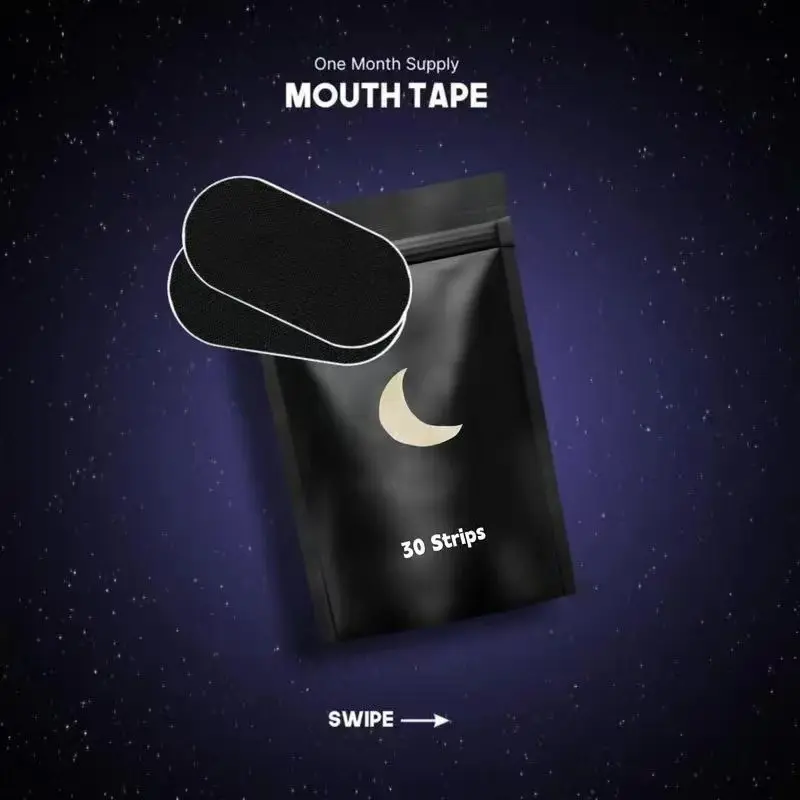 30 Pack Upgraded Ultra Breathable Mouth Tape - Super Breathable - Gentle - Comfort - Enhanced Adhesion Sports Accessories-Hypoallergenic sport accessory skincare