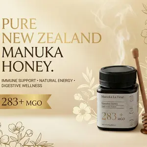 Manuka La Fleur Premium New Zealand Manuka Honey MGO 283+ 250g Natural Sweet Immune Support Digestive Wellness