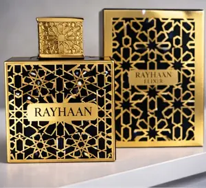RAYHAAN ELIXIR - Premium Fragrance with Luxurious Gold Foil Design for Aromatic Enthusiasts