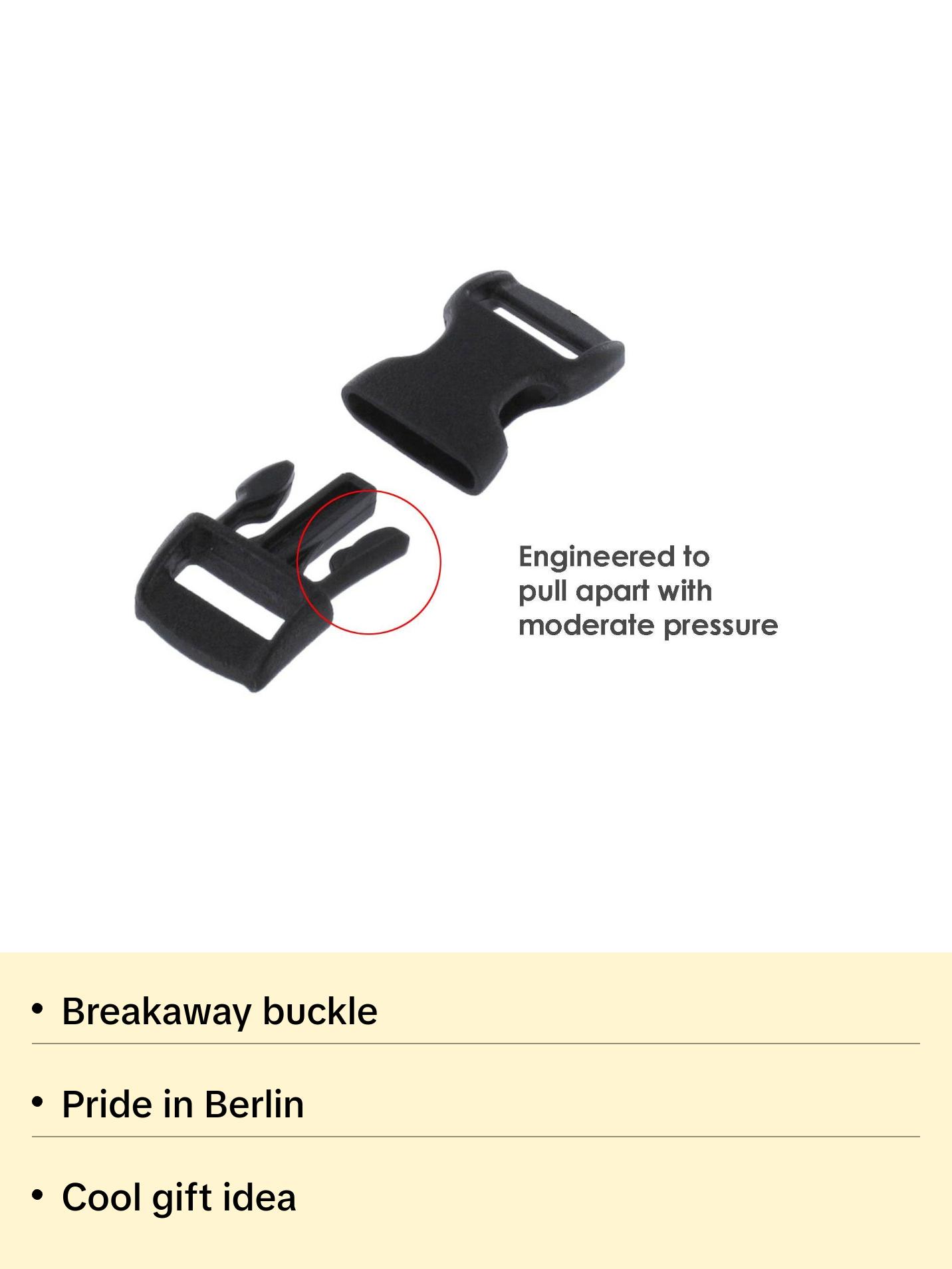 Berlin Cat Collar | Great For National Holidays, Festivals, Parades, Sporting Events, Pride Events