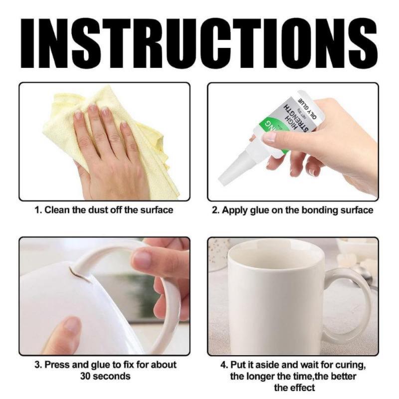 4PCS TrendReady Magic Glue Shoe Glue New Super Glue Clear, Strong Adhesive,Fast Drying Cyanoacrylate Glue for Wood,Rubber,Leather, Plastic, Metal, Rhinestone Jewelry, DIY Crafts