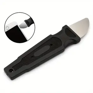 1pc Stainless Steel Tough Disassembly Tool, Ultra-Thin Metal Pry Tool, Smartphone Pry Knife, LCD Screen Opening Tool Opener, Injection Anti-Static Scraper Blade, Mobile Phone Repair Tool For IPhone IPad IPod Mobile Phone Tablet Laptop, Hand Tools