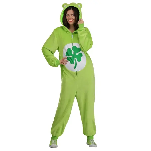 Adult Care Bears Good Luck Bear Costume Onesie