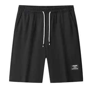 Men's Performance Workout Sweat Shorts, Soft Breathable Cotton Blend Athletic Shorts with Zipper Pockets, Drawstring Elastic Waist Casual Gym Shorts for Running, Training, Basketball, Hiking, Outdoor Sports, Y2K Streetwear Style