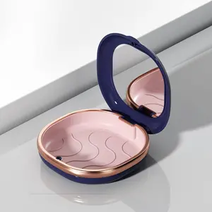 Dental Braces Case Portable Mirror Braces Retainer Storage Box Adult Invisible Braces Case Dental Corrector Storage Box Oral Care