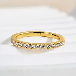 Maxine Classic Round Cut Wedding Band,5A Cubic Zirconia Bridal Ring,Women's Ring Jewelry,Wedding Ring Set for Daily,Travel,Proposal,Birthday,Anniversary