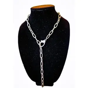 Silver Chunky Chain Link Necklace