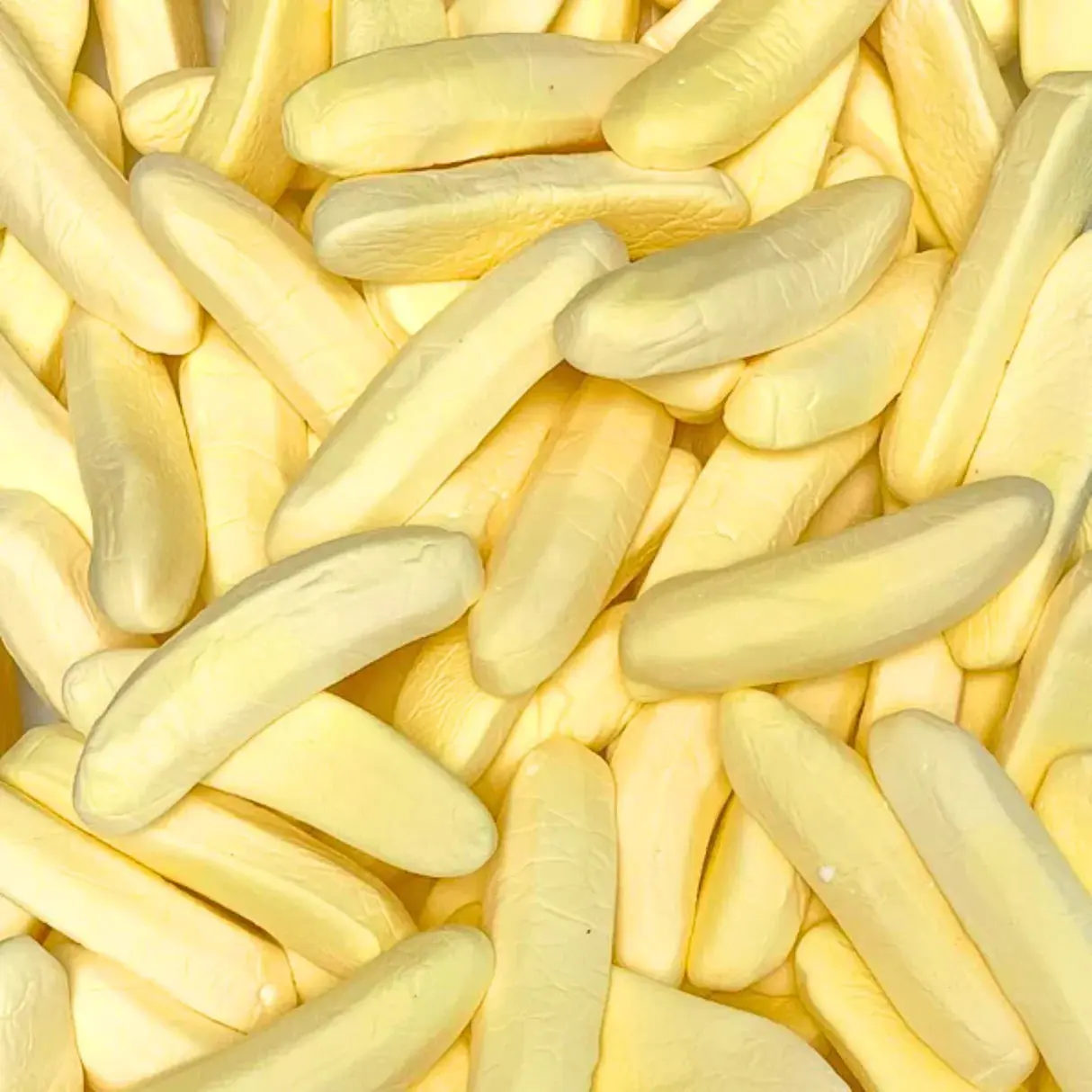 Banana Fluffy Marshmallow 1/2LB Bag Banana Fluffy Marshmallow 1/2LB Bag