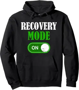 Recovery Mode On | Get Well Soon Surgery Pullover Hoodie