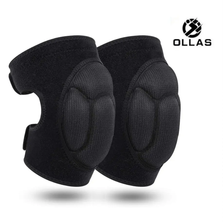 Curved Protective Knee Guards for Construction & House Cleaning - Comfortable Fitted Sleeves Offering All-Round Protection & Non-Slip Design, Gardening