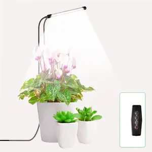 USB plant growth lamp LED full-spectrum plant lamp sunlight white plant sowing greenhouse hydroponics 48LED growth lamp inserted into the soil for use.