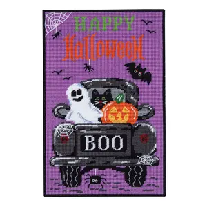 Boo's Cruise Plastic Canvas Wall Hanging