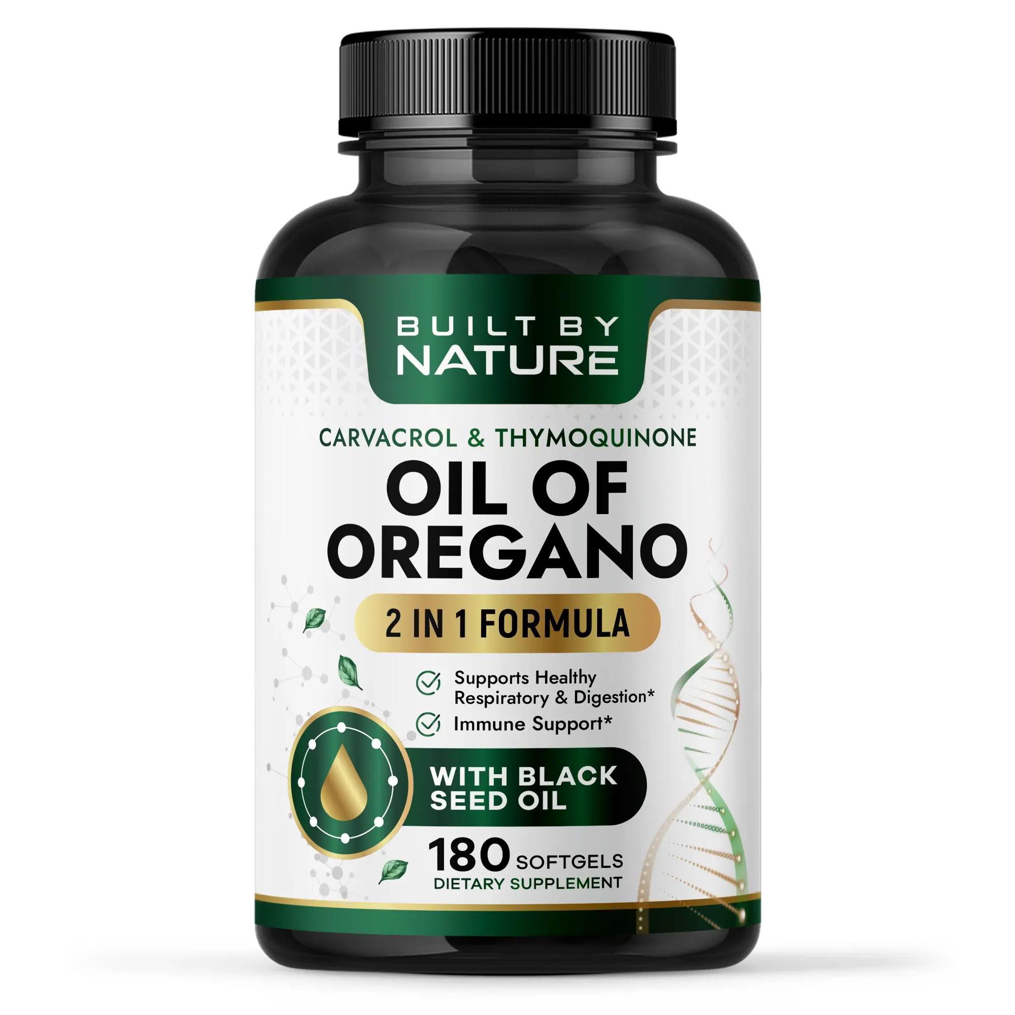 Oil of Oregano with Black Seed Oil