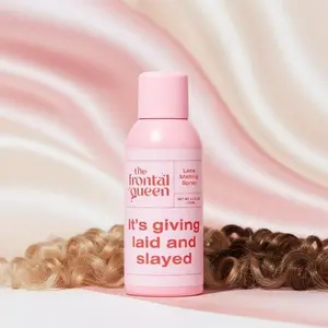 The Frontal Queen Lace Melting Spray for Ashy Lace Sweat-Proof & Slay-Proof Haircare Spray 4.2 FL OZ 120 ML Liquid