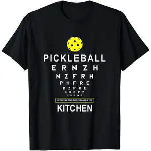 100% Cotton Funny Pickleball Shirt If You Can Read This Kitchen Joke T-Shirt