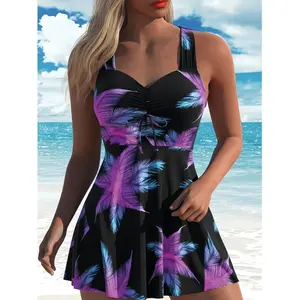 A must-have item for plus-size sisters!It hides belly fat, makes the chest look bigger, and stands out on the beach