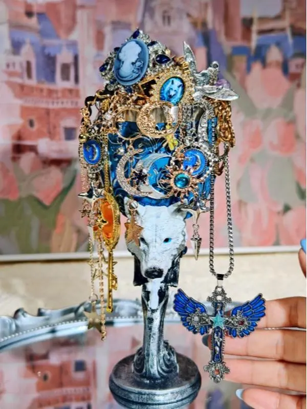 Modern Jewelry Set in a Jar, 35-Piece Curated Metal Costume Accessories for Women, Themed Collection for Parties & Styling, Influencers, American Fashion, Brand New, Cohesive Look, Aesthetic Themes, Gift, Thematic, Dangle, Party-Ready, Chain-Style, Alloy