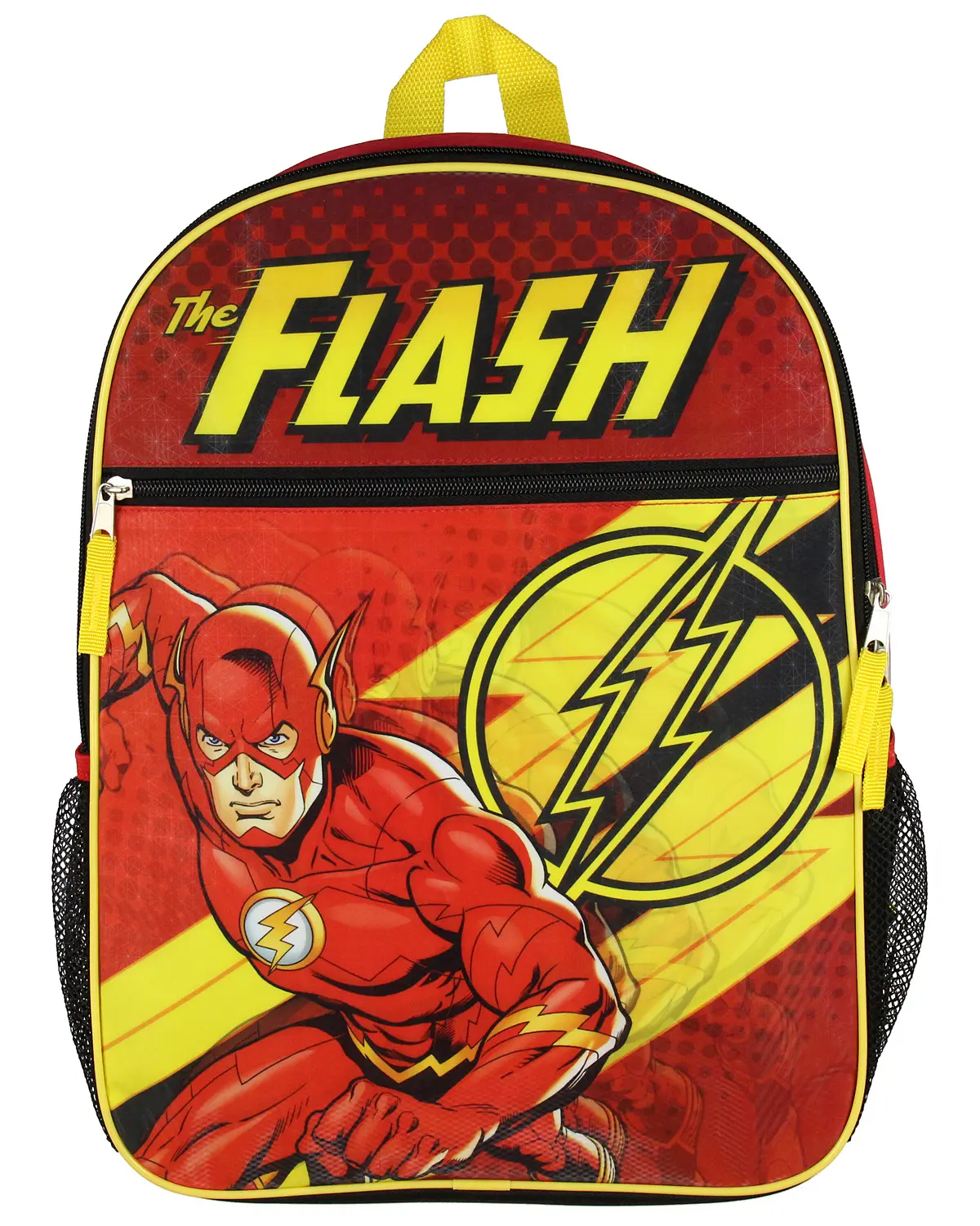 DC Comics The Flash 16" Flat front Backpack DC Comics The Flash 16" Flat front Backpack