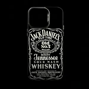 Jack Daniel's Retro Whiskey Aesthetic Phone Case, Precise Cutout Design, Trendy Street Style Phone Case For 17 16 15 14 13 12 11 X XS AIR PRO PLUS MAX AIR Phone Case #YJYGCYKWS1