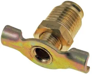 Brass radiator drain plug /Petcock 1/4" NPT
