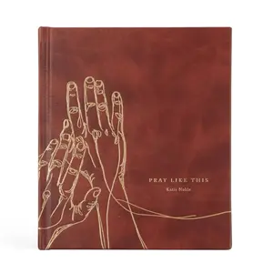 Pray Like This By Katie Noble - Inspirational Prayer Guide with Elegant Hand Illustrations