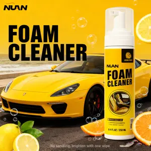 Foam Interior Cleaner – NUAN formula safely refreshes leather, headliner, and plastic interiors.-MY0522