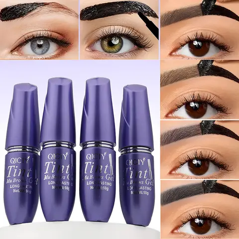 Tattoo Tear Off Eyebrow Gel Set Long Lasting Makeup Waterproof Multi Color tint Peel Off Eyebrow Cream Easy Natural To Apply For All Skin Cosmetic
