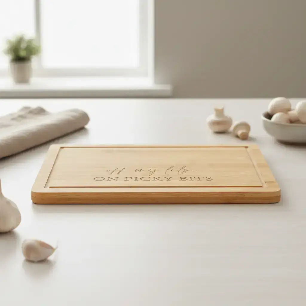 Chopping Board Engraved Off my Tits On Picky Bits Charcuterie Cheese Board Cooking Cutting Board Kitchenware for Cooking, Cutting Boards For Kitchen, Birthday Thanksgiving Xmas Holiday Gift Bamboo Chopping Board