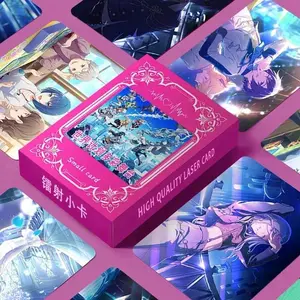 World Plan Colorful Stage Laser Box Small Card Peripheral Same Three inch Photo Rounded Corner Film High Definition LOMO
