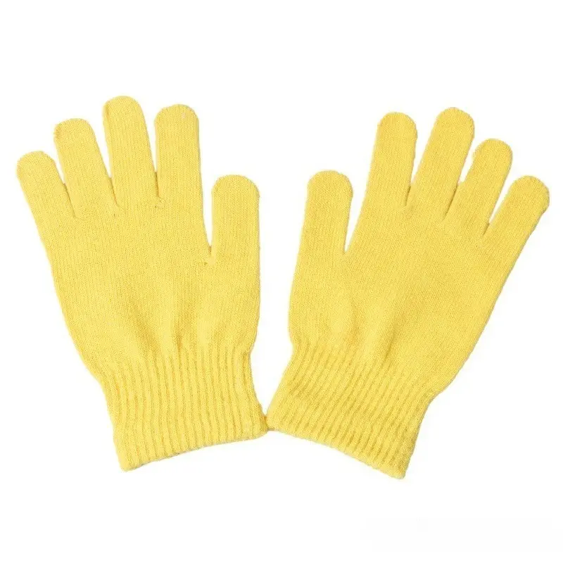 Yellow  gloves