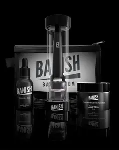 Scarring and Acne Kit - Skincare set with Mask to Exfoliate, Micro stamping Tool, and Vitamin C Serum