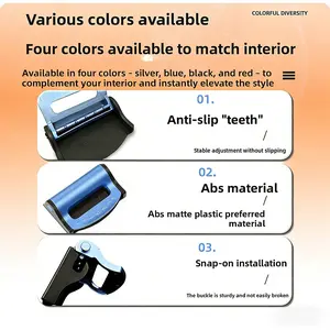 Universal Car Seat Safety Belt Buckle Adjuster, Elastic Extender for Pregnant Women, Anti-Choking Neck Fixed Device, Interior Accessories