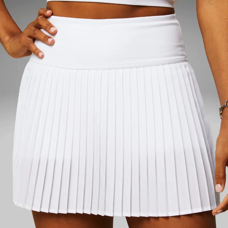 Fabletics Women's High-Rise Pleated Quick-Dry Casual Breathable Above-Knee Skort - Pleated Athletic Skirt, All Seasons Skort Style Skirts for Women's Bottoms