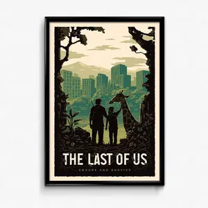 The Last Of Us Poster - Wall Decor Artwork Gaming Gift